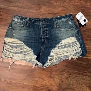 NWT Joe’s The Charlie Short High Rise Button Fly